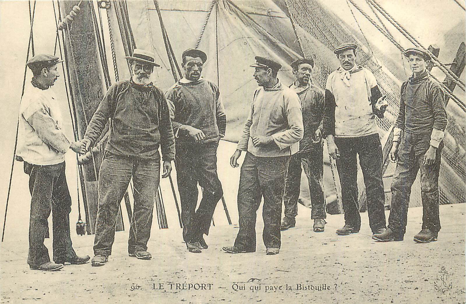 REPRO Le Treport Qui qui Paye la Bistouille