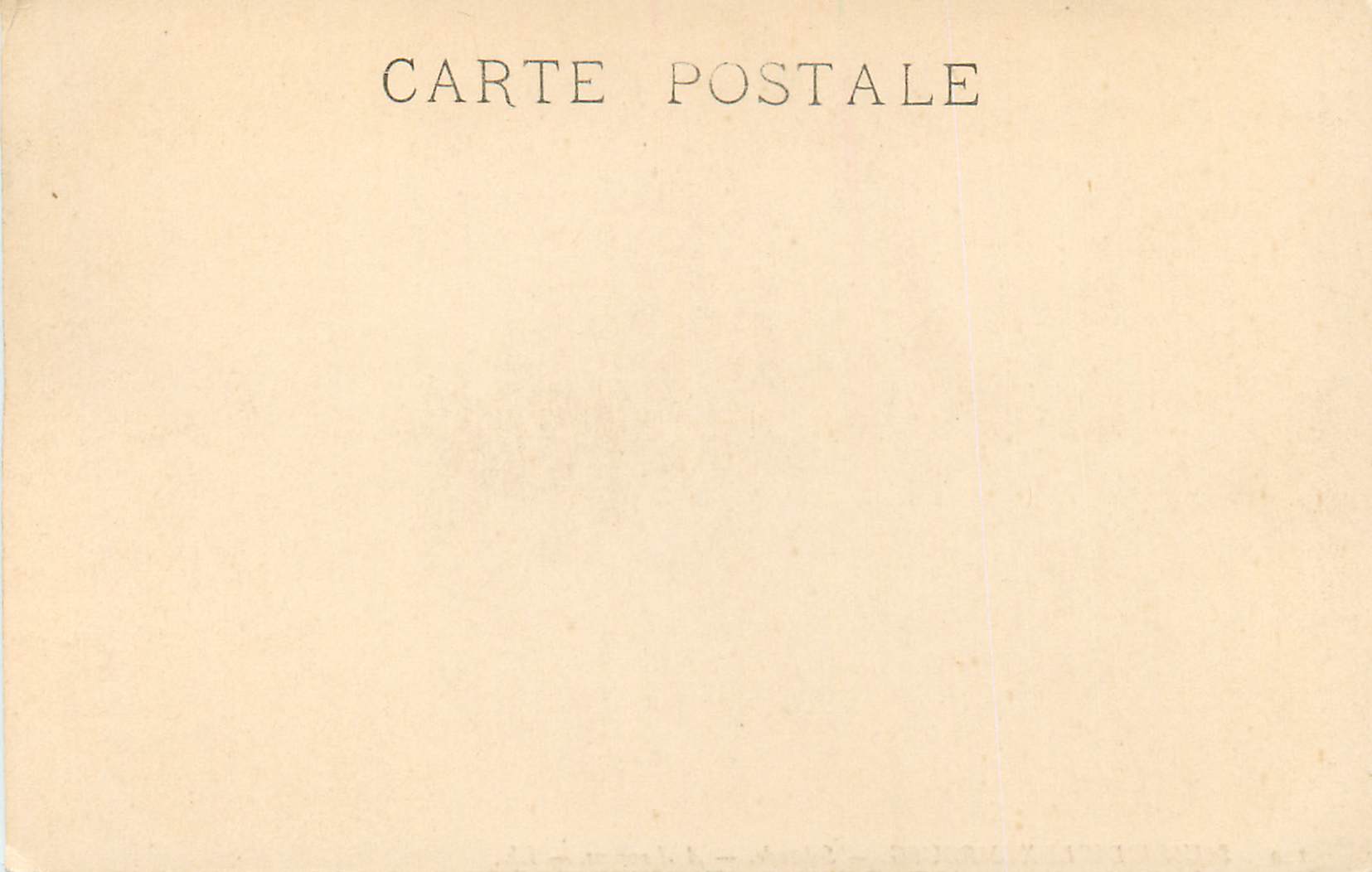 CPA Musee du Luxembourg Solitude A Laurens Chien — Rückseite