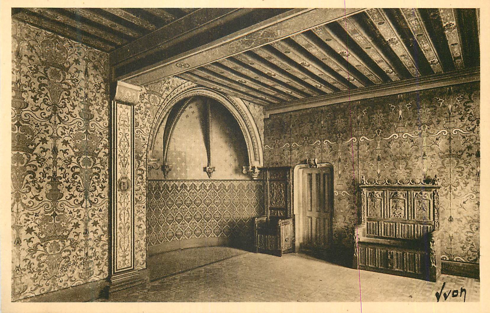 Chambre d'Henri III — Château de Blois (Loir-et-Cher) — Éditions d'Art YVON