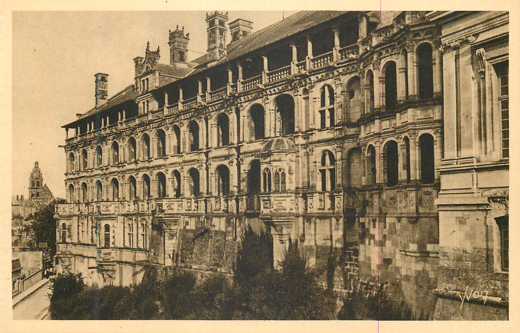 Château de Blois — Façade François Ier — Éditions d'Art Yvon, Paris