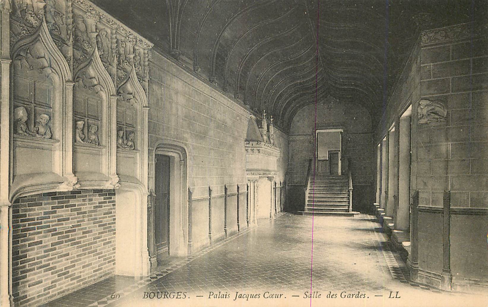 CPA Bourges Palais Jacques coeur Salle des Gardes