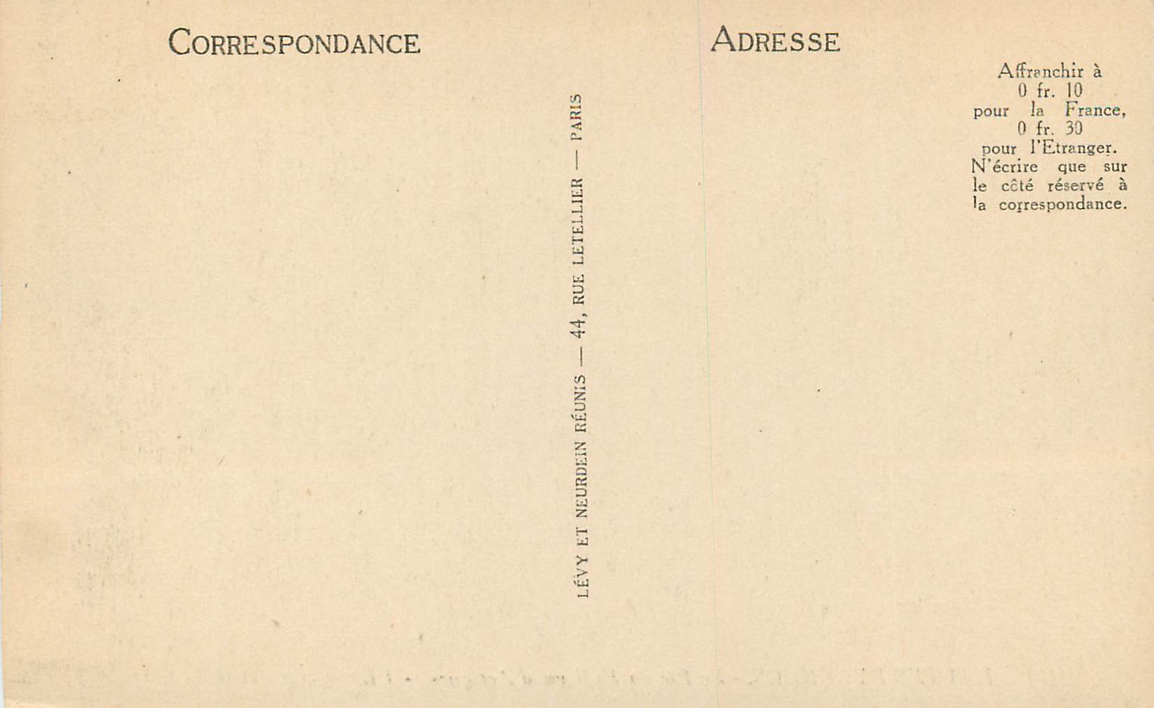 Le Pic du Midi vu d'Artigues — HAUTES PYRÉNÉES — L.L. n°148 — Verso