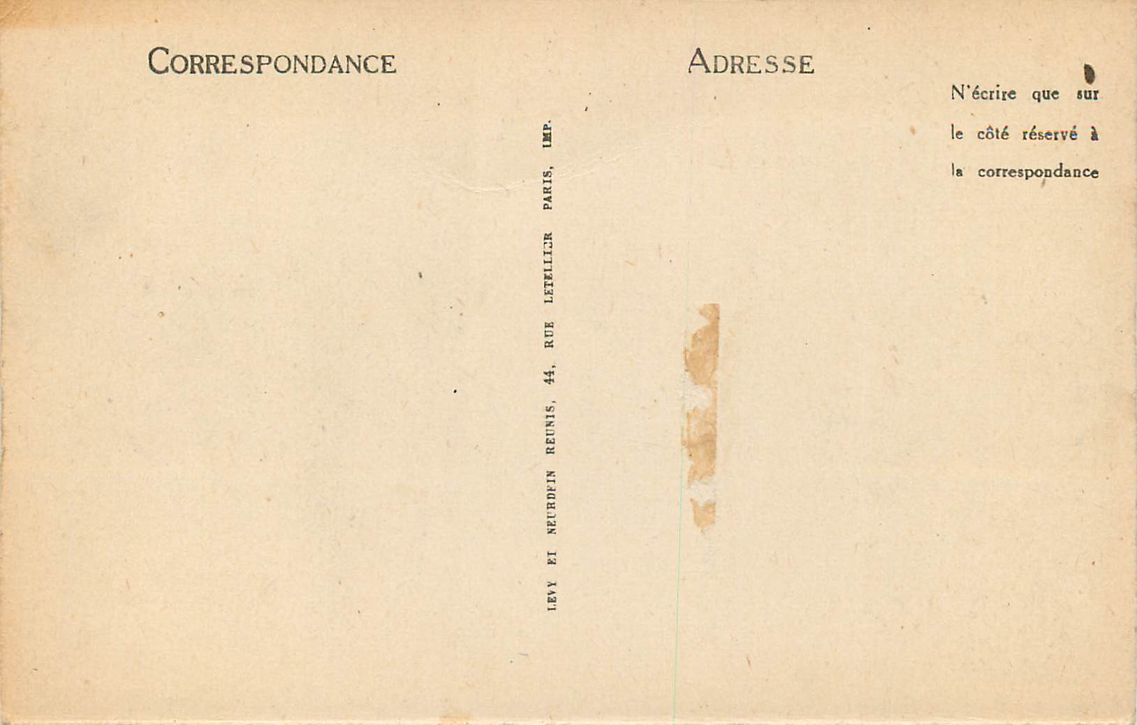 CPA Chateau de Blois Aile Francois 1er Cheminee de la Salle des Gardes — Verso