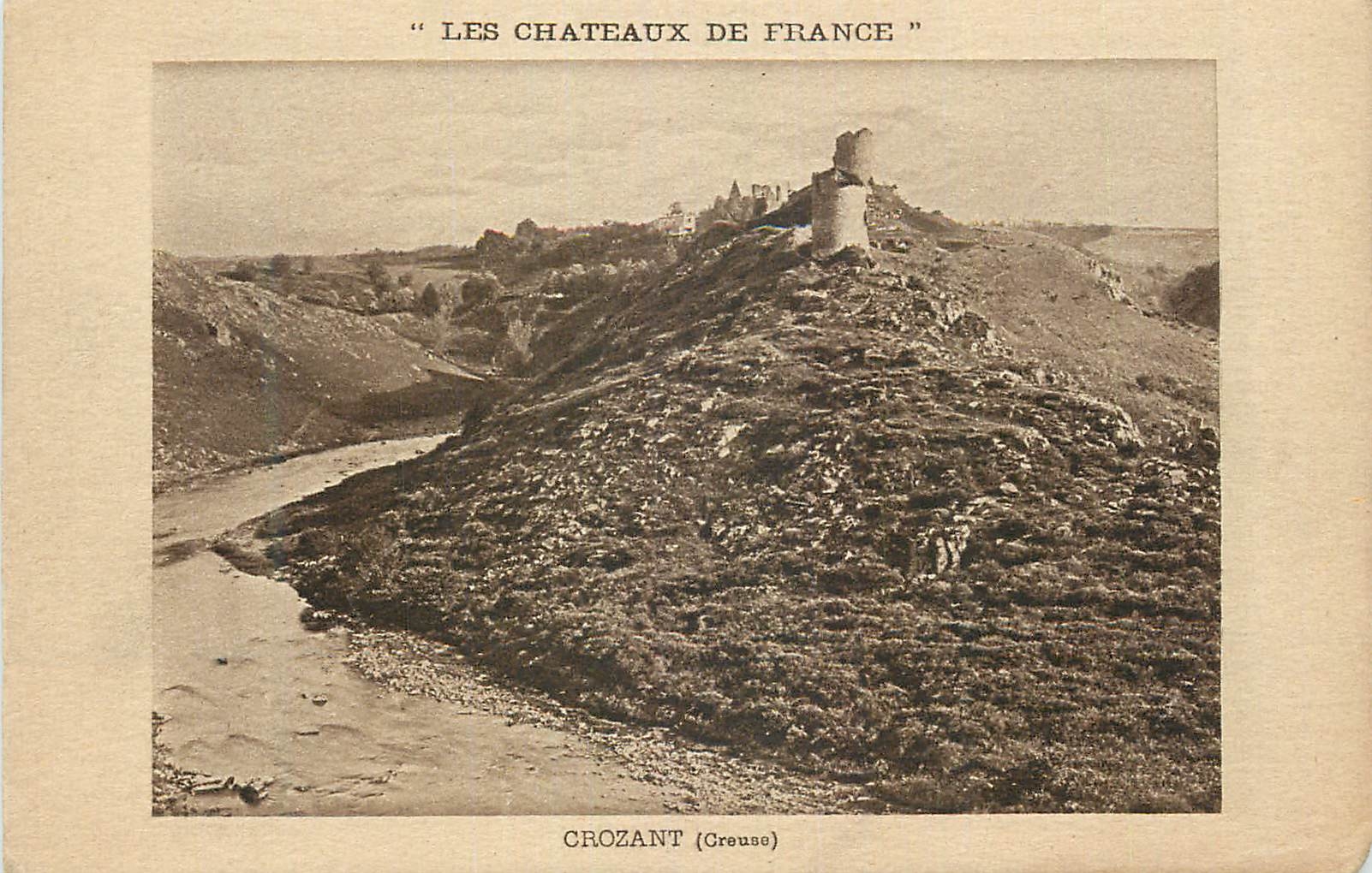Crozant (Creuse) — Castles of France — Publisher Unidentified