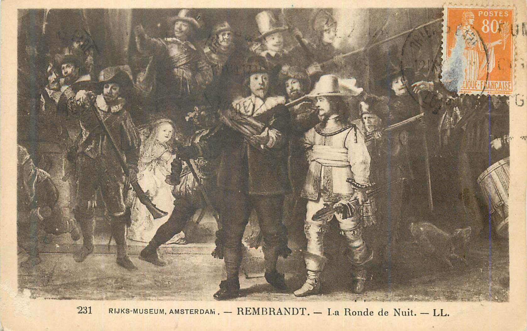 CPA Rijks Museum Amsterdam Rembrandt la Ronde de Nuit