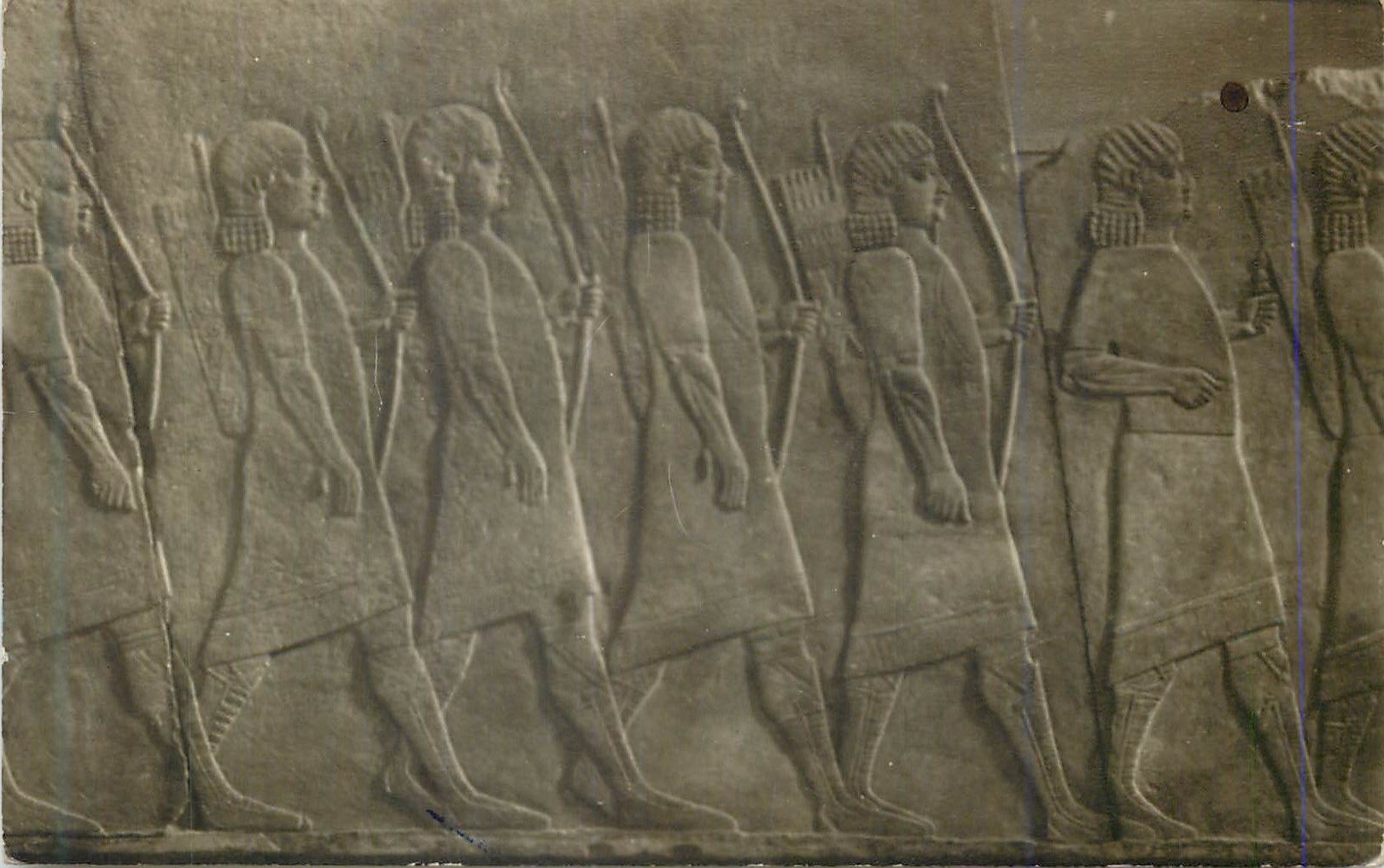 CPA Louvre Antiquites Asiatiques Cortege