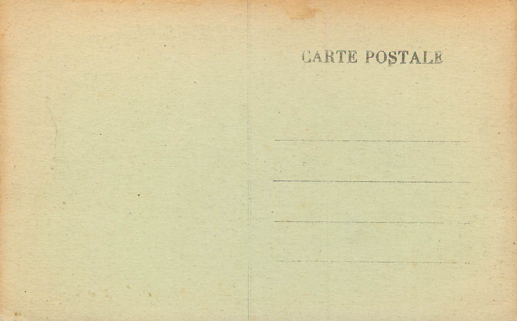 CPA l'Auvergne Cantal la vallee du Falgoux et le Puy Mary — Rückseite