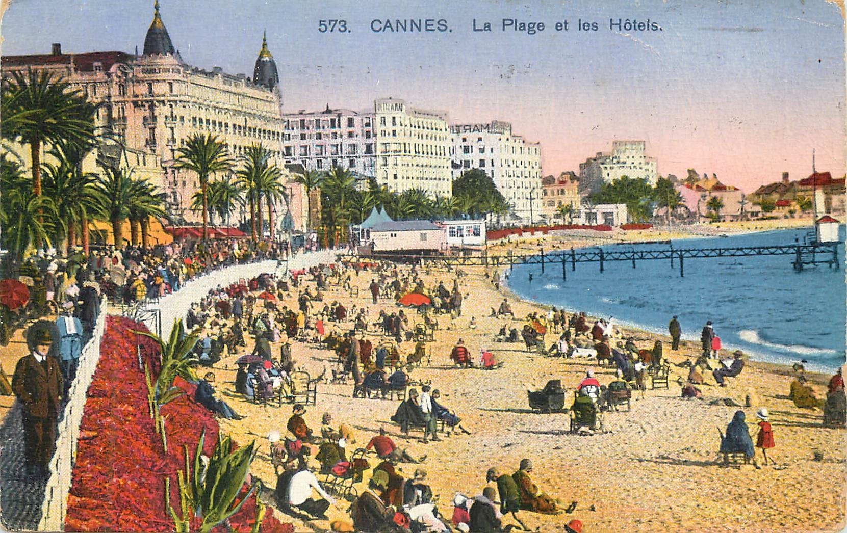 CPA Cannes la Plage et les Hotels