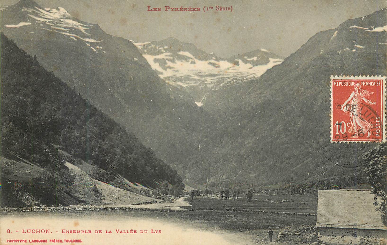CPA Luchon Ensemble de la Vallee du Lys