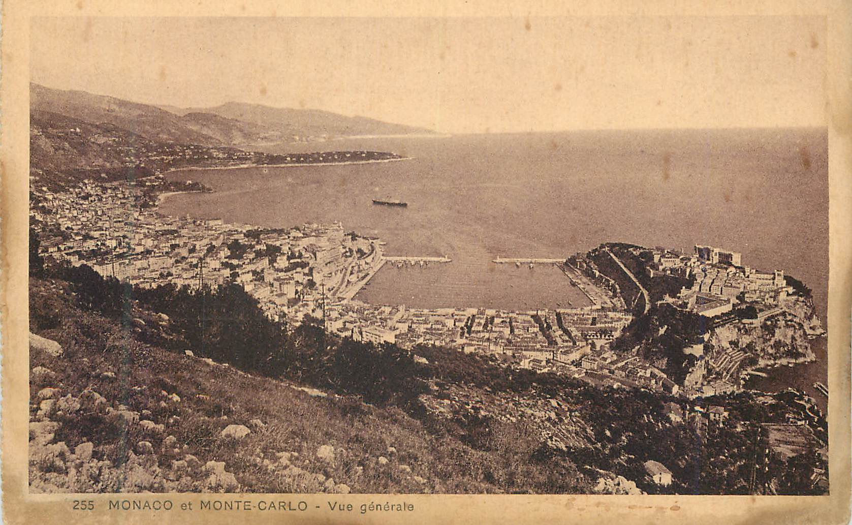 CPA Monaco et Monte Carlo Vue Generale