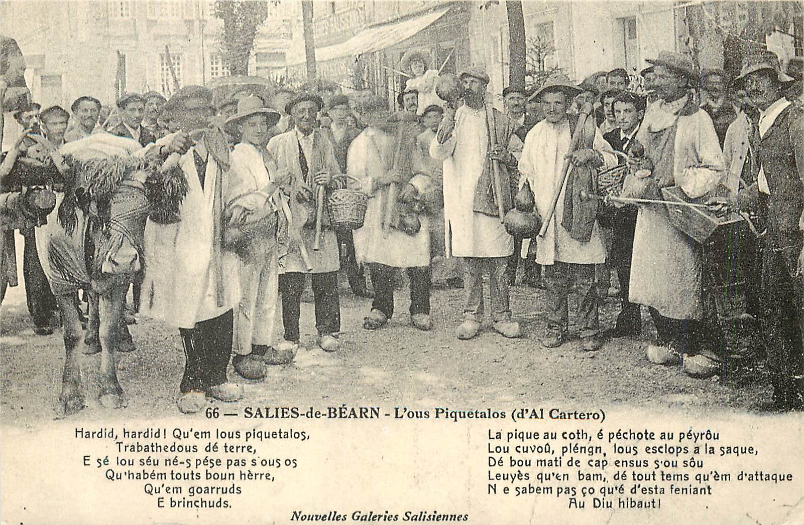 REPRO Salies de Bearn l'Ous Piquetalos (d'Al Cartero)