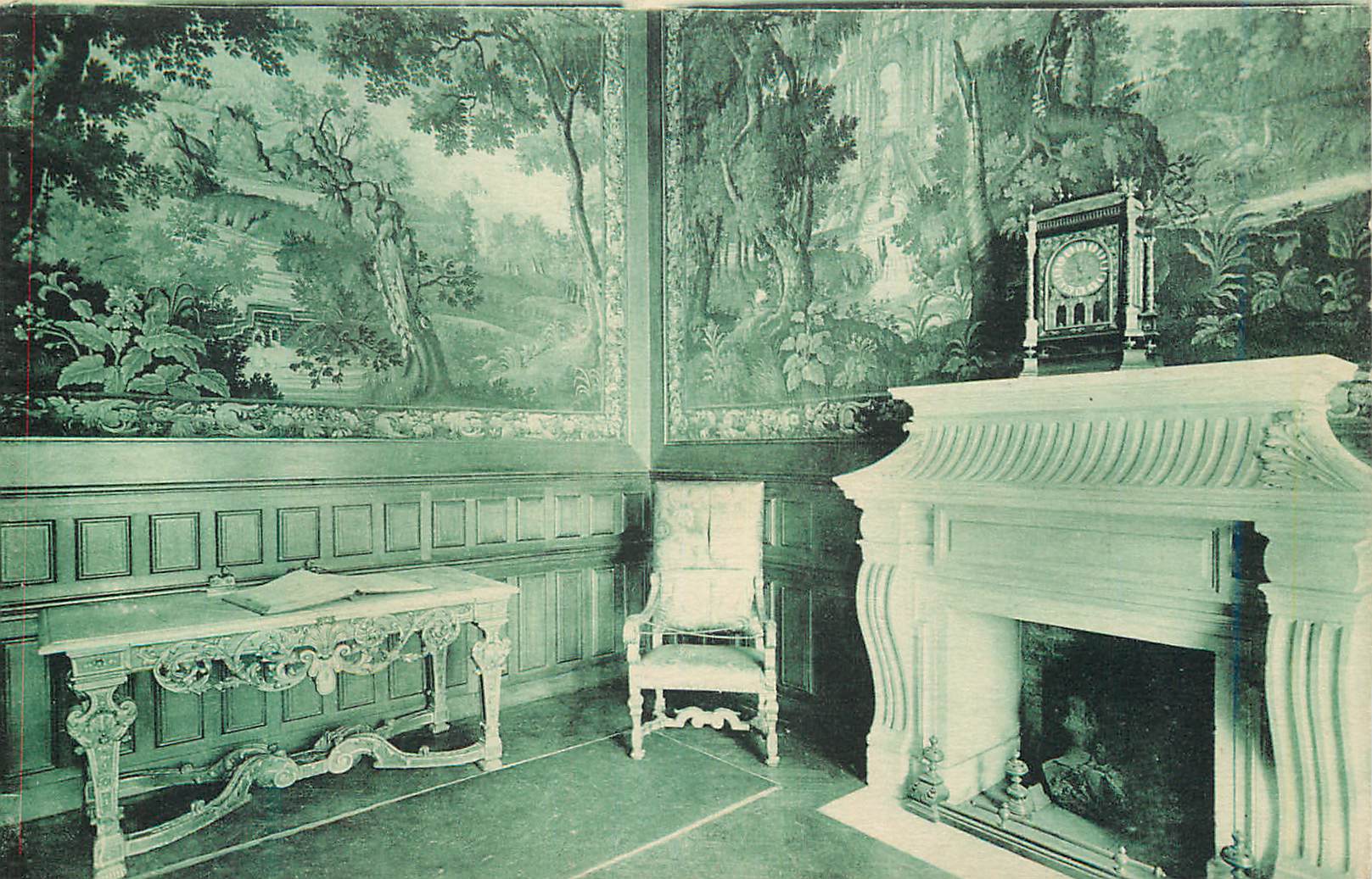 CPA Hotel de Ville de la Rochelle le Cabinet du Maire de 1628 Jean Guitton