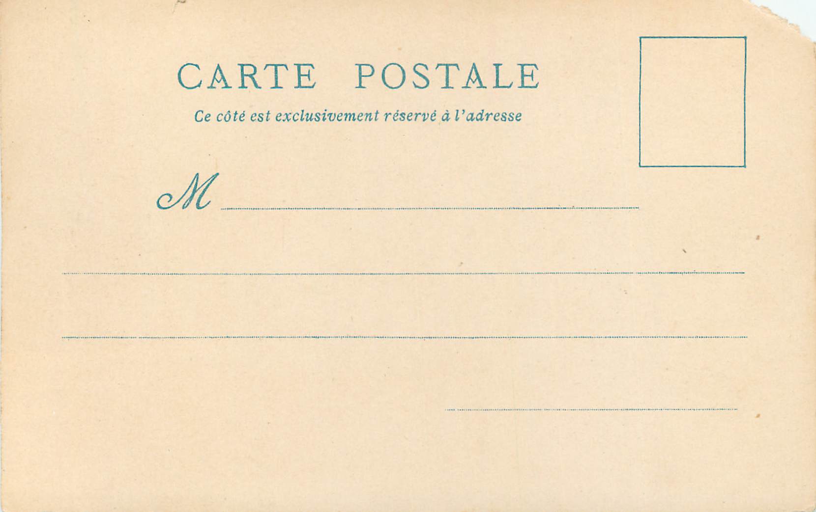 CPA le Vieux Paris le Pignon de la Grande Salle du Palais  — Rückseite