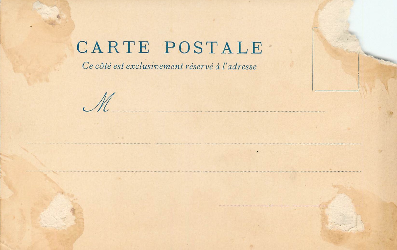 Boutiquières du Quartier Renaissance — Exposition Universelle de 1900 — Éditeur non identifié — Rückseite