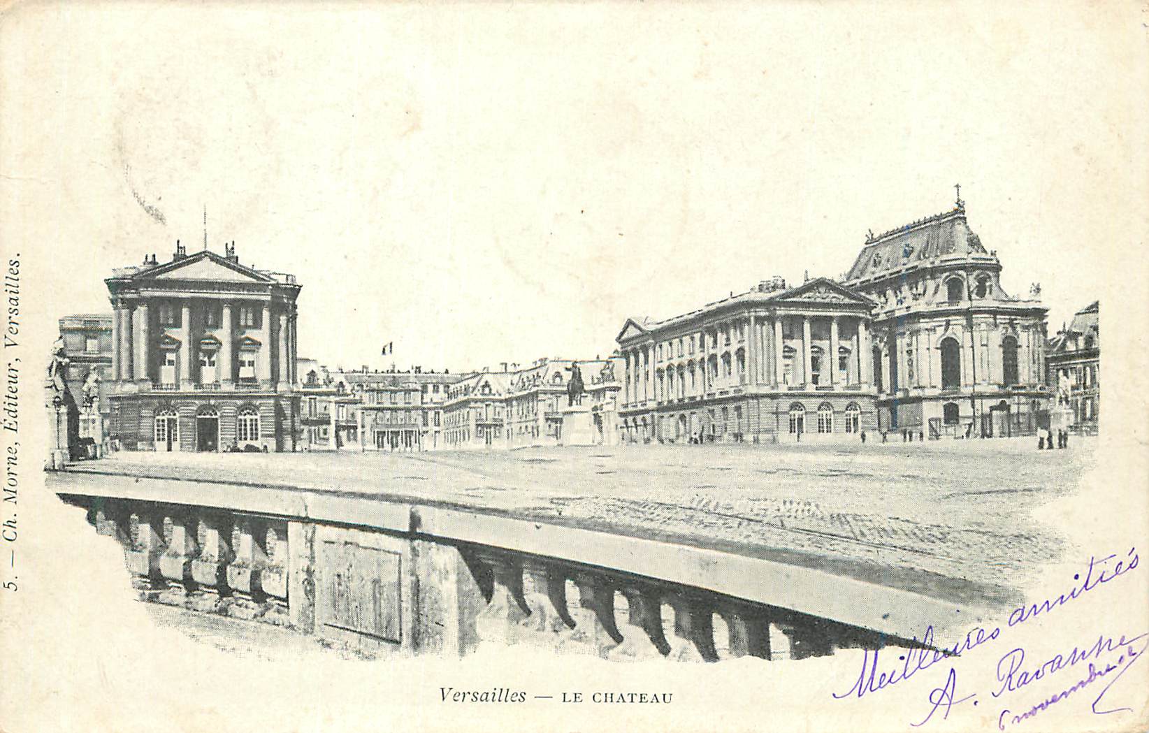 CPA Versailles le Chateau