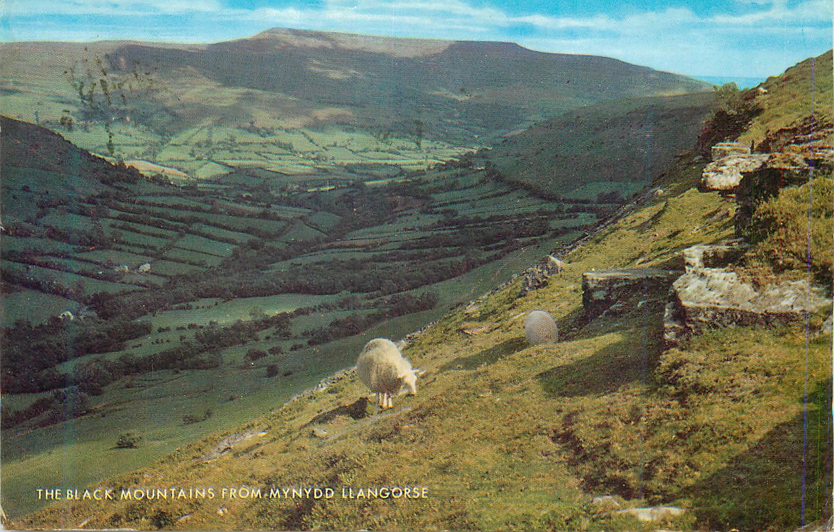 CPM the Black Mountains from Mynydd Llangorse
