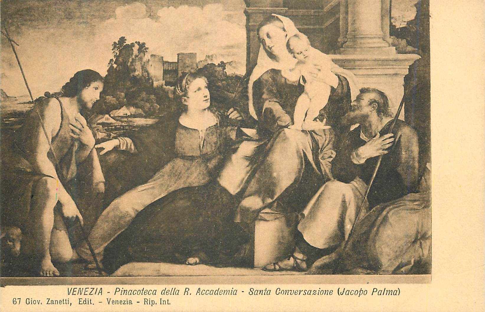 CPA Venezia Pinacoteca Della R Accademia