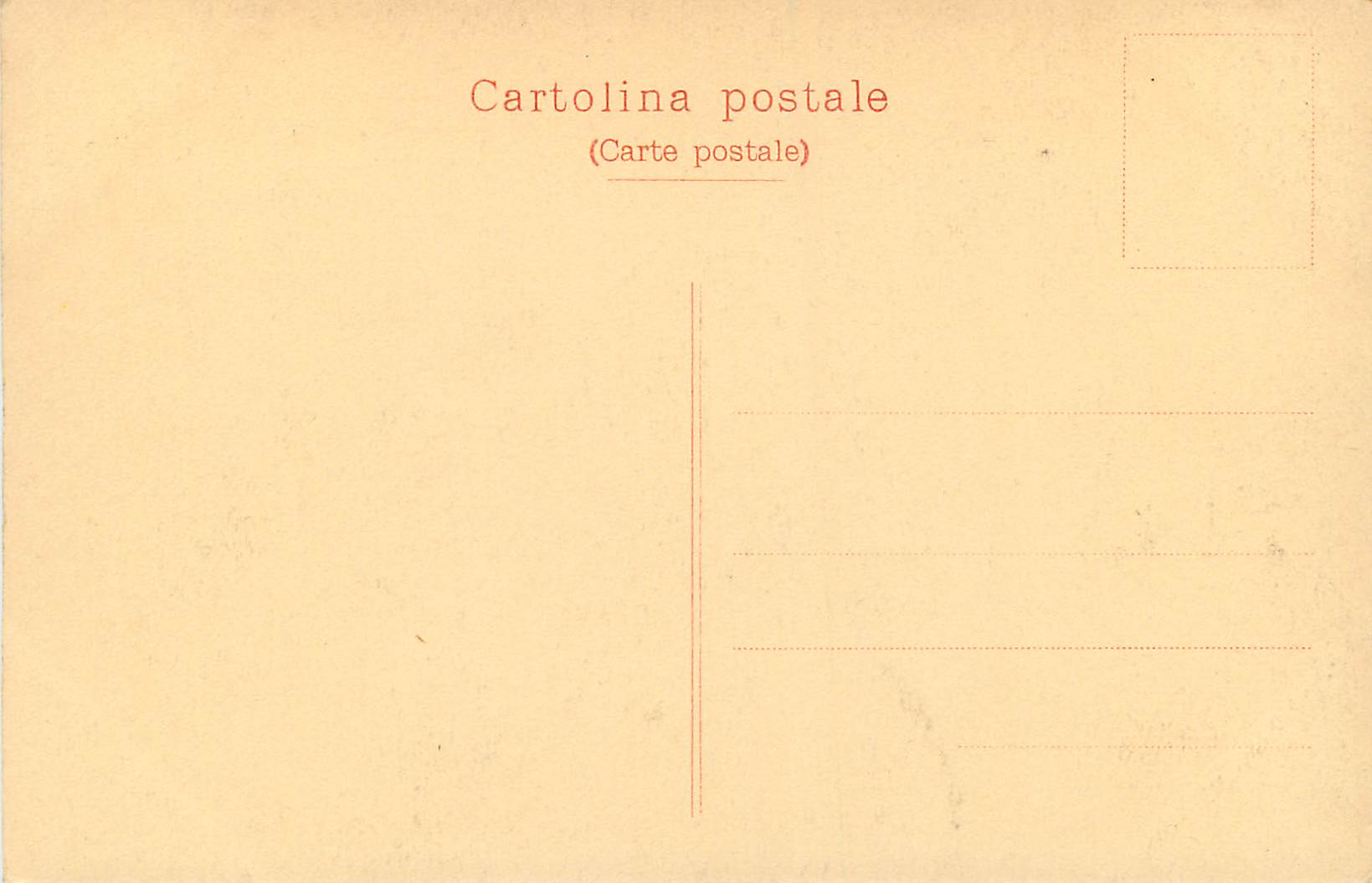 CPA Venezia Pinacoteca Della R Accademia — Rückseite