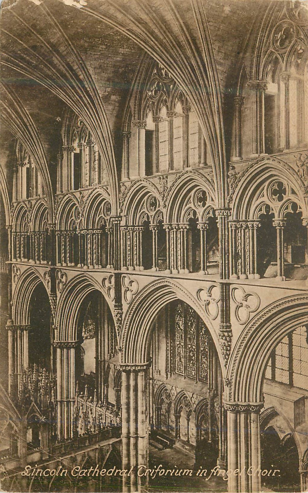 CPA Lincoln Cathedral Triforium in Finger Choir