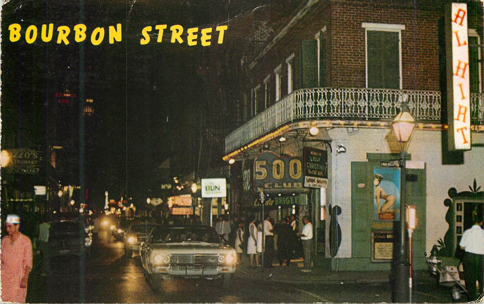 CPM Bourbon Street by Day Fine Restaurants Interesting Patios Curio Shops and Art Galleries