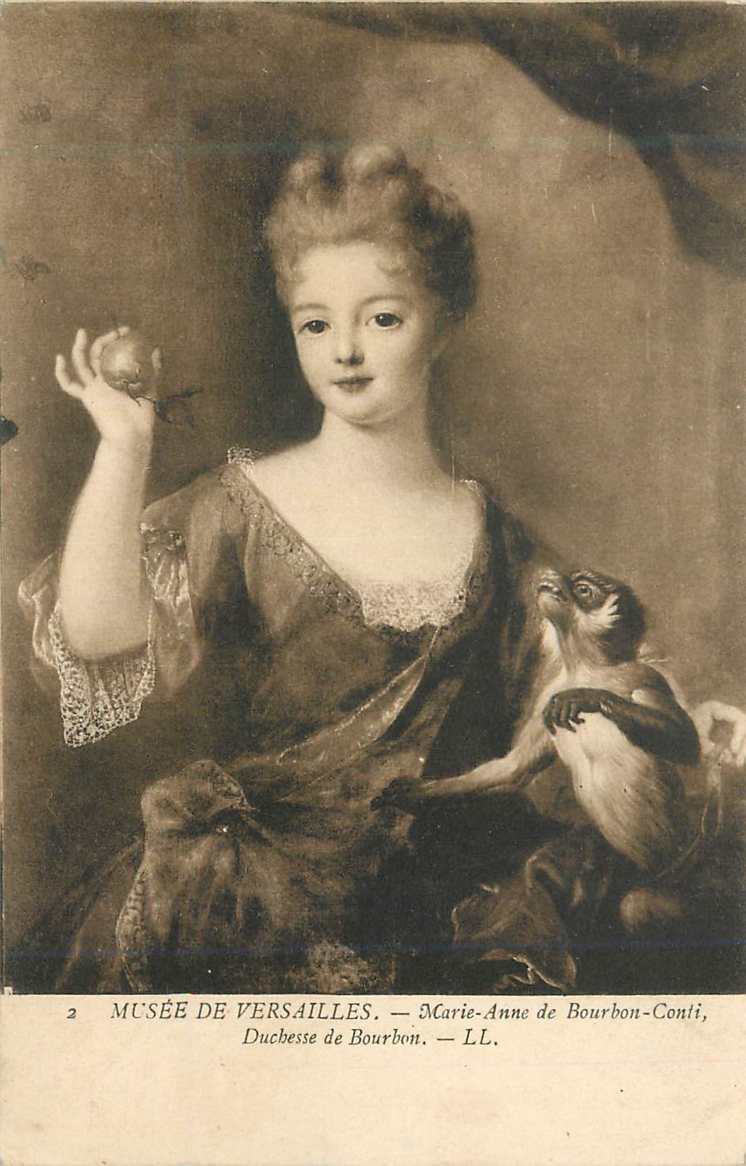 CPA Musee de Versailles Marie Anne de Bourbon Conti Duchesse de Bourbon