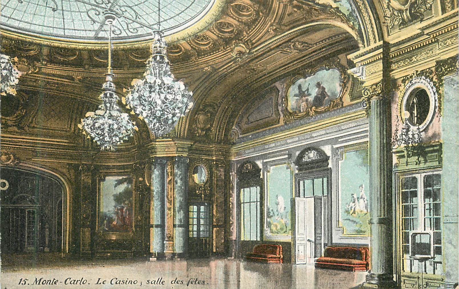 CPA Monte carlo le Casino Salle des Fetes