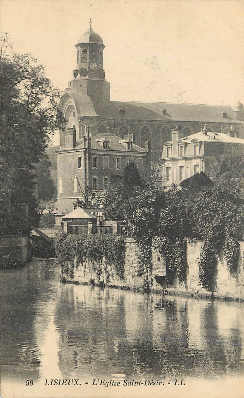 CPA Lisieux l'Eglise Saint Desir