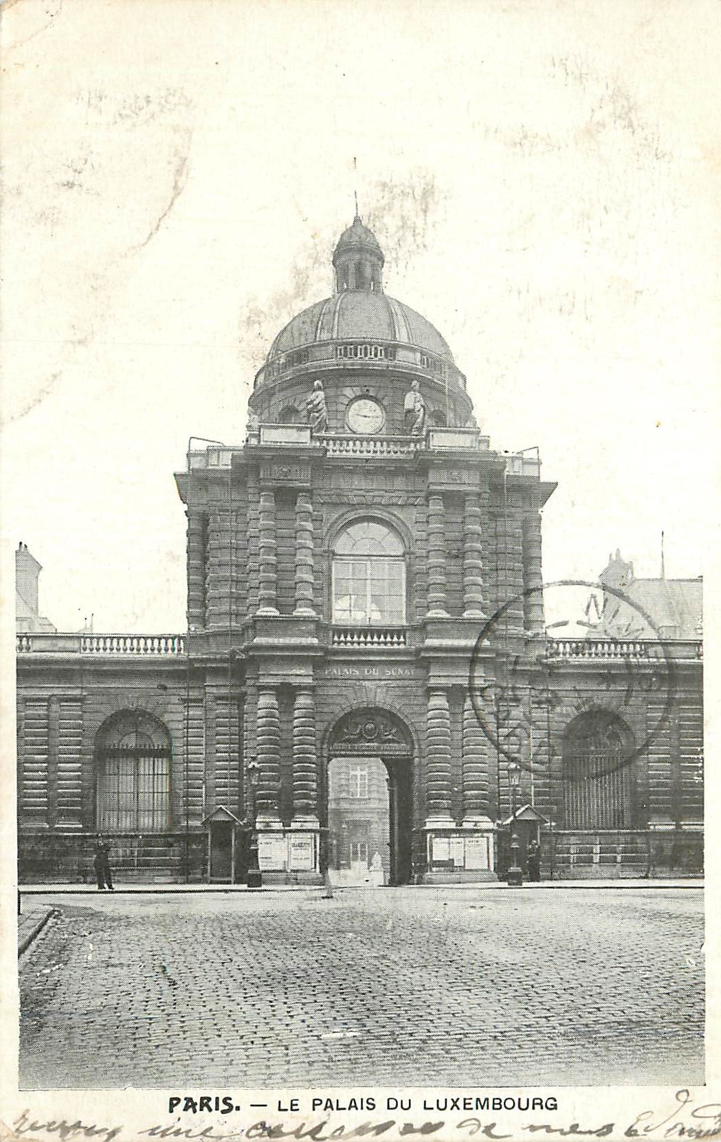 CPA Paris le Palais du Luxembourg