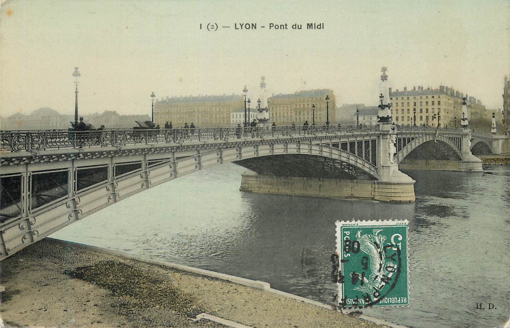 LYON — Pont du Midi — H.D. - Recto
