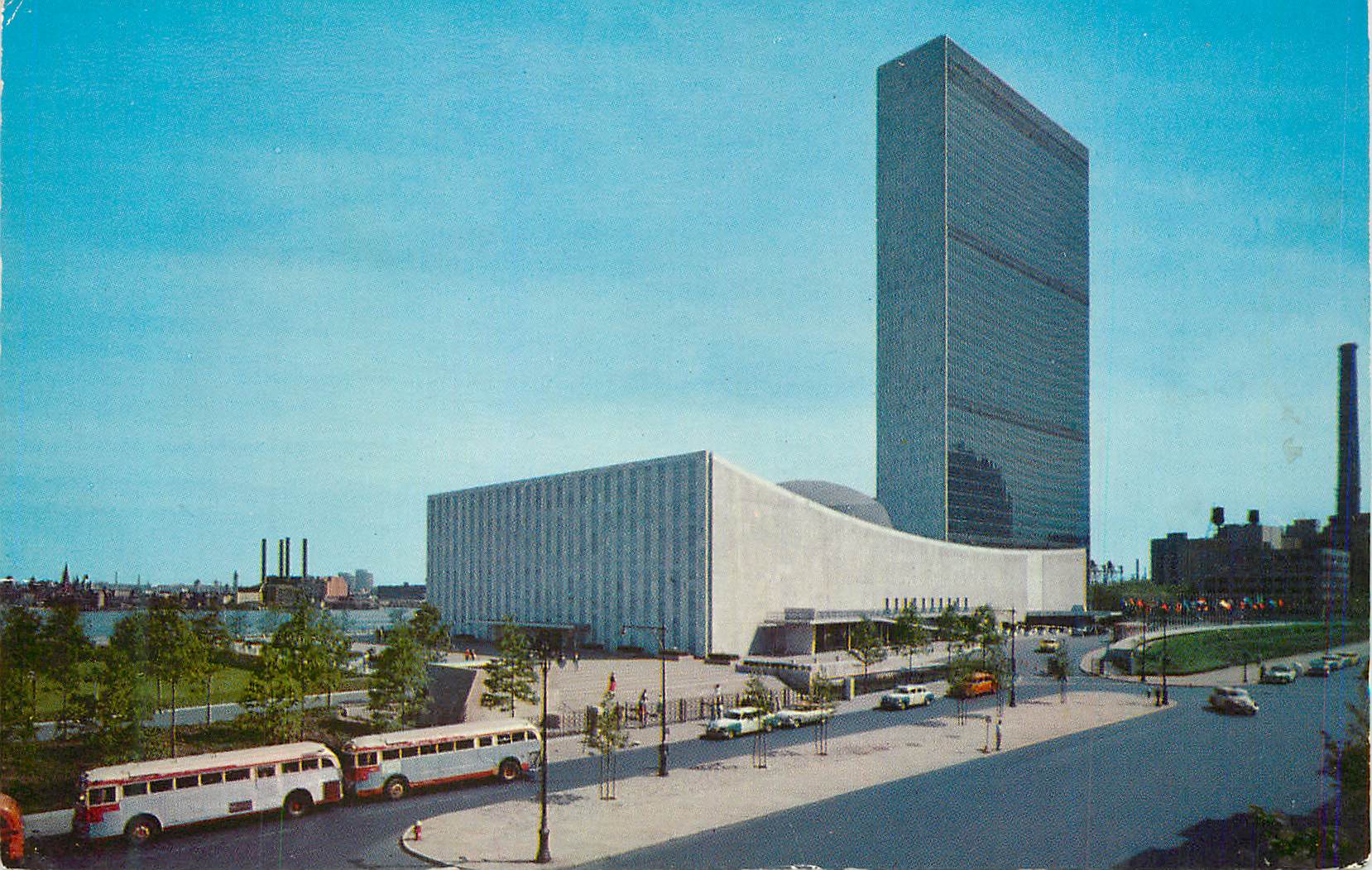 CPM United Nations Buildings New York City
