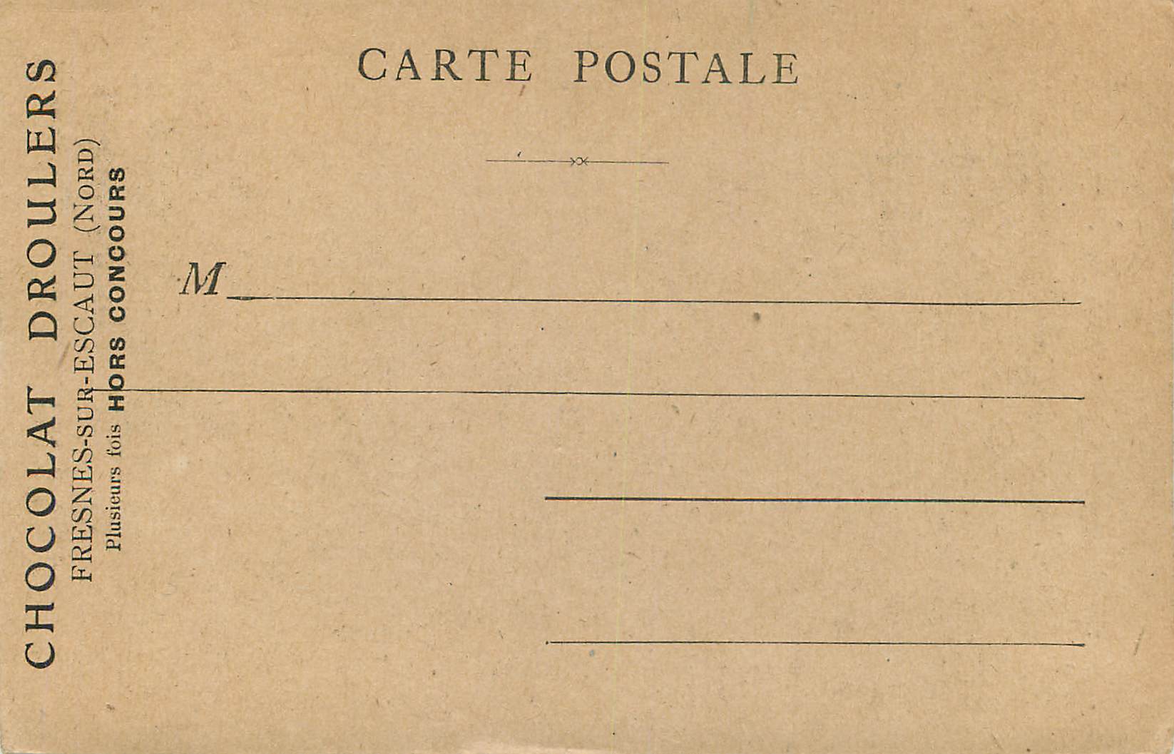 CPA Versailles le Bassin d'Apollon — Verso