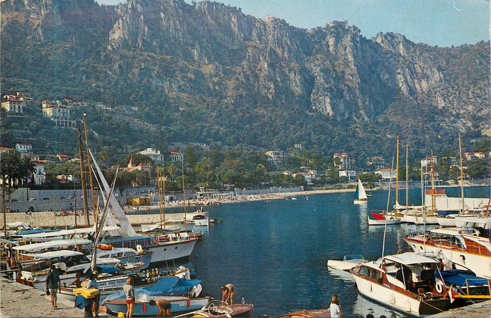 CPM les Sites Merveilleux de la Cote d'Azur Beaulieu sur Mer le Port de Plaisance