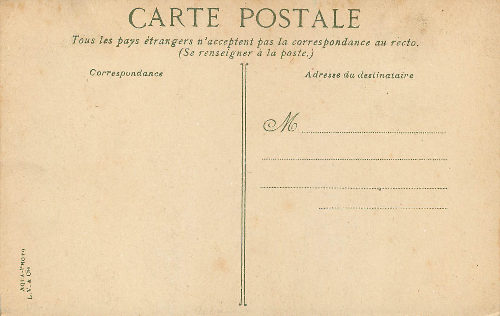 CPA Bourg Eglise de Brou le Jube — Verso