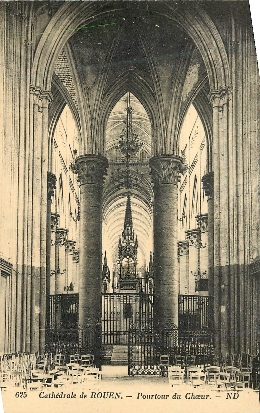 CPA Cathedrale de Rouen Pourtour du Choeur