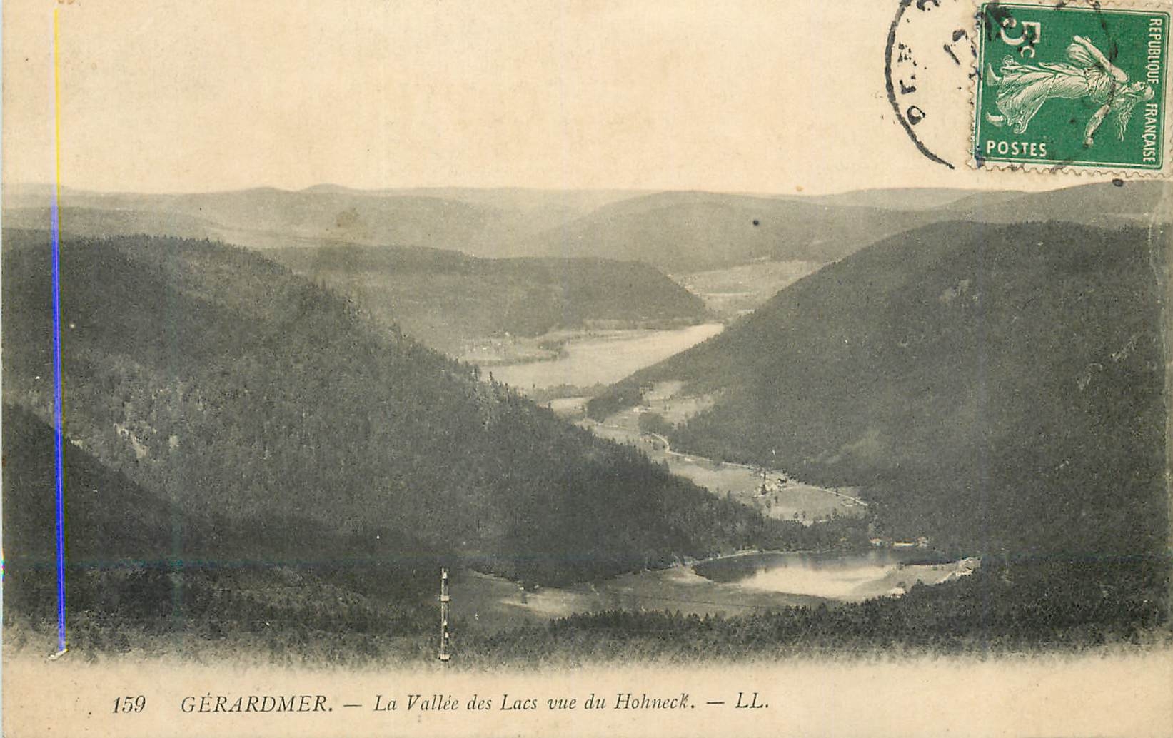 Gérardmer — La Vallée des Lacs vue du Hohneck — LL. n°159