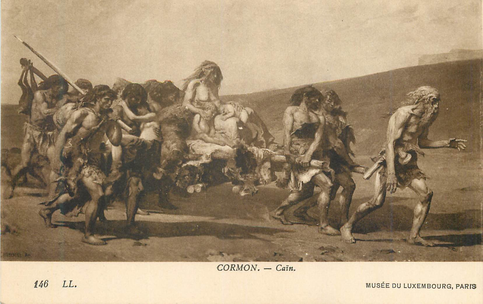 CPA Cormon Cain Musee du Luxembourg Paris