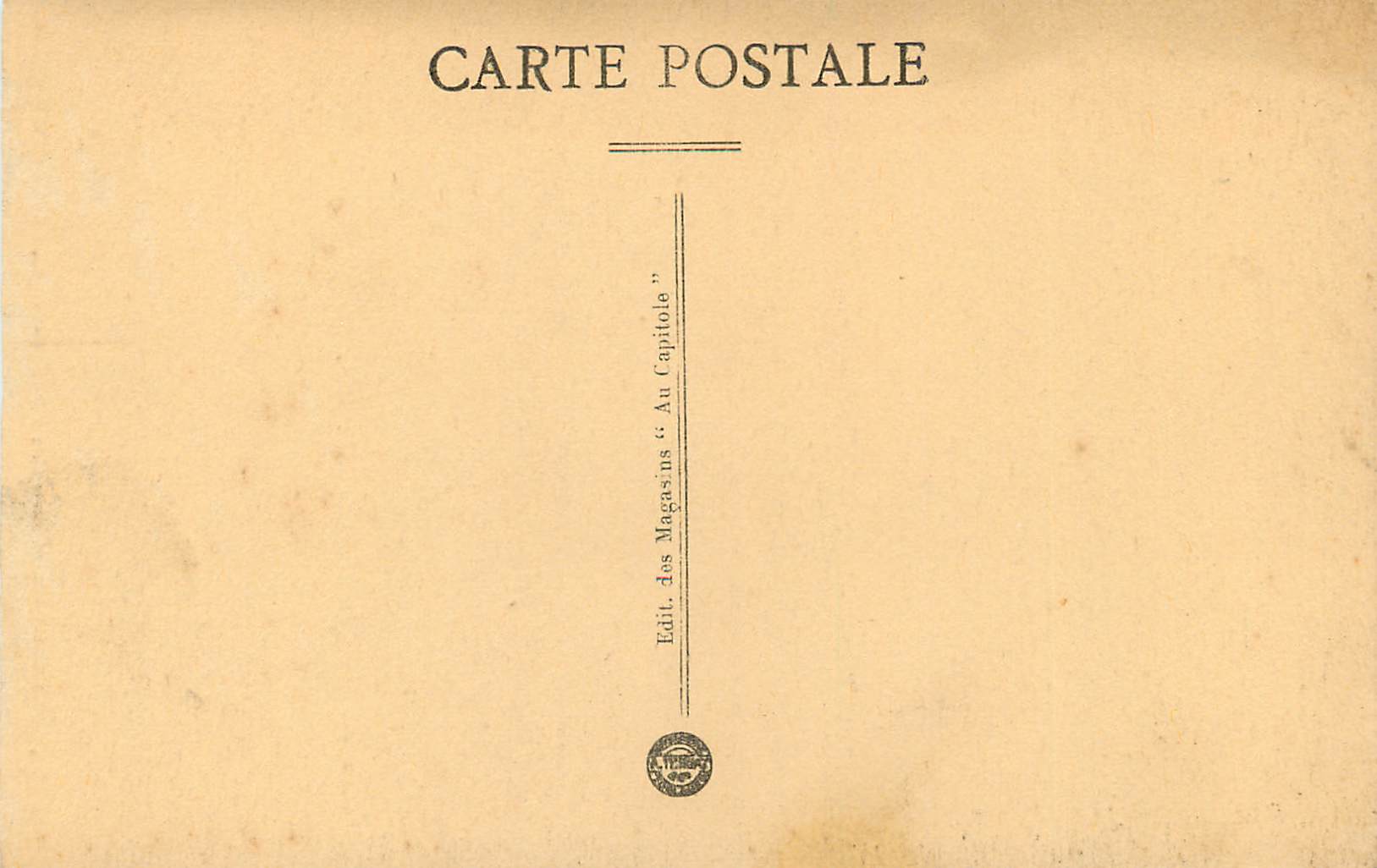 CPA Toulouse Cathedrale St Etienne le Choeur — Verso