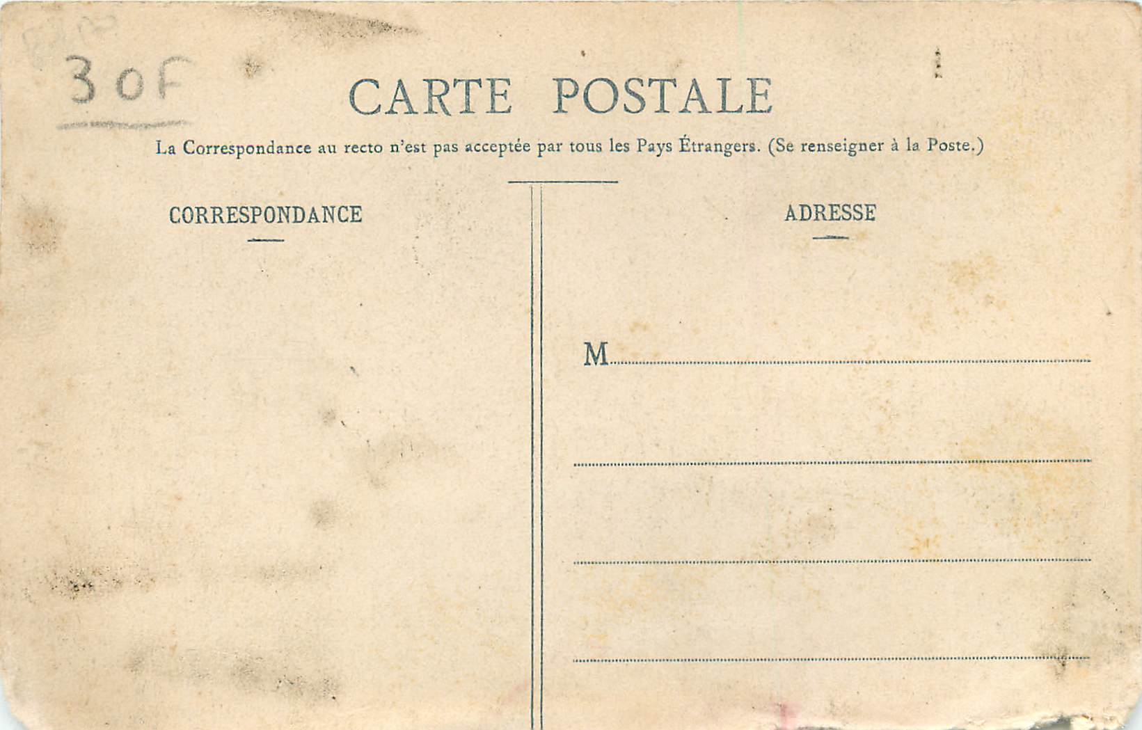Auvergne - Le Château de Cordès — éditeur 'Château de Cordès' n°299 — Verso