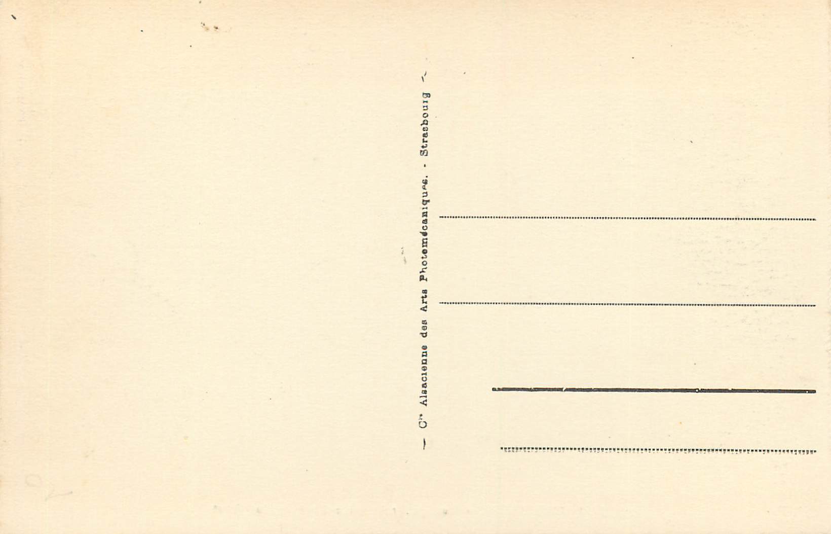 CPA Cauterets Vue Generale Prise du Mamelon Vert — Rückseite