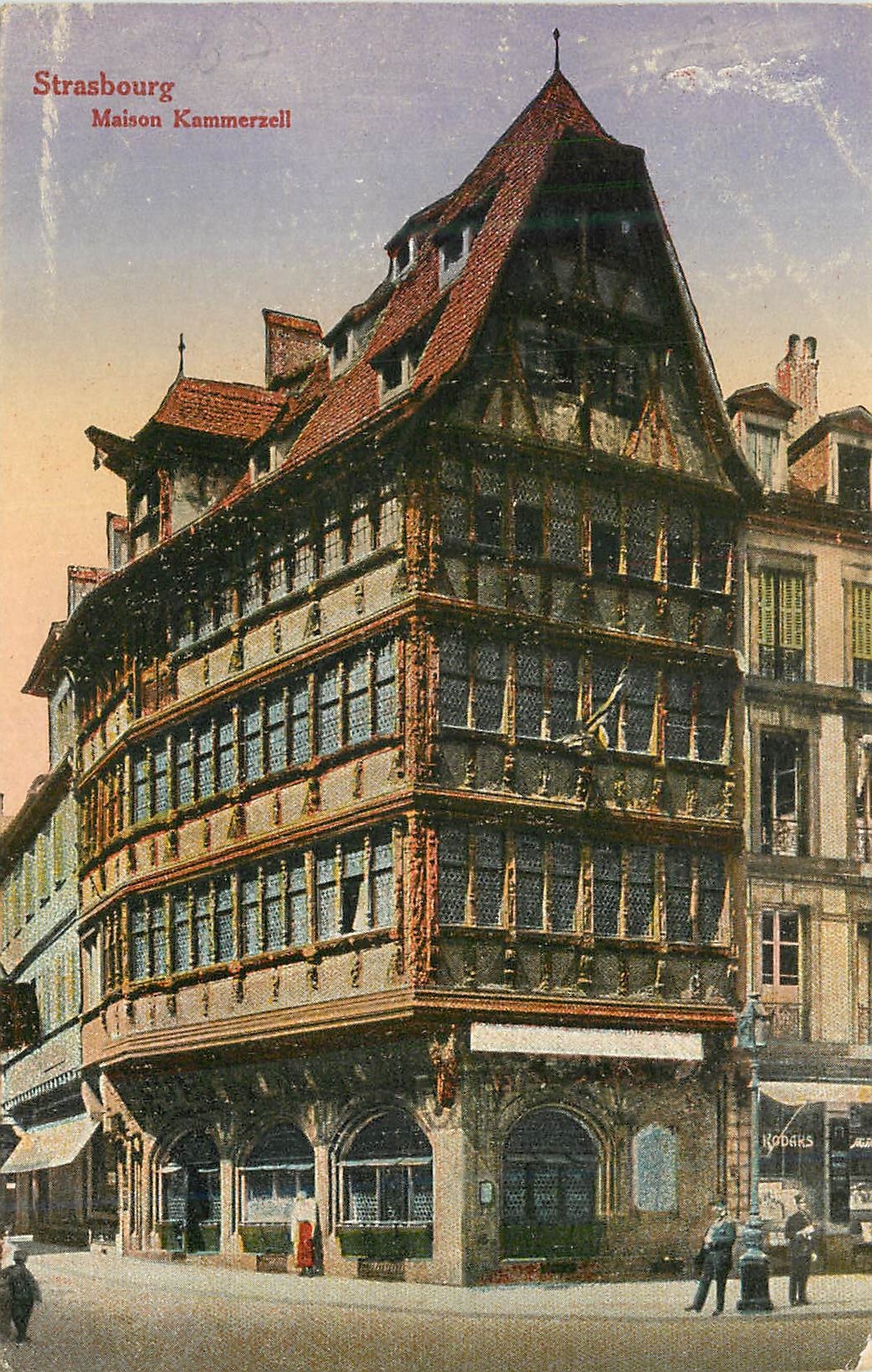 CPA Strasbourg Maison Kammerzell