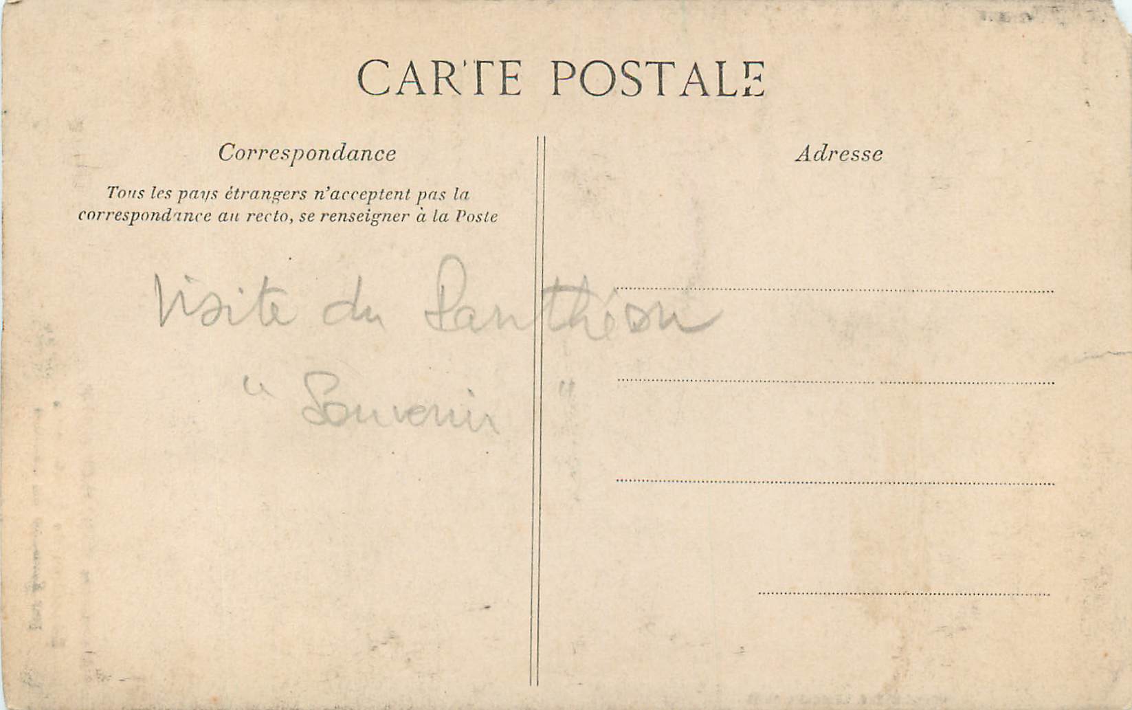 CPA Alexandre Cabanel (1878) Education de Saint Louis par Blanche de Castille — Rückseite
