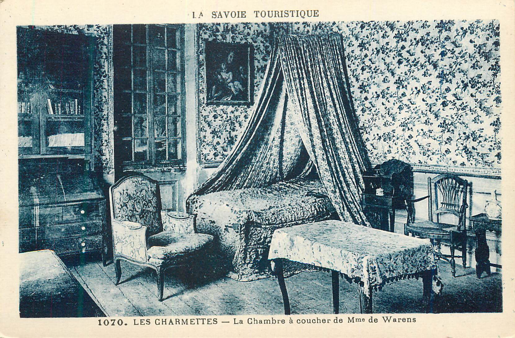 CPA Les Charmettes La Chambre a Coucher de Mme de Warens