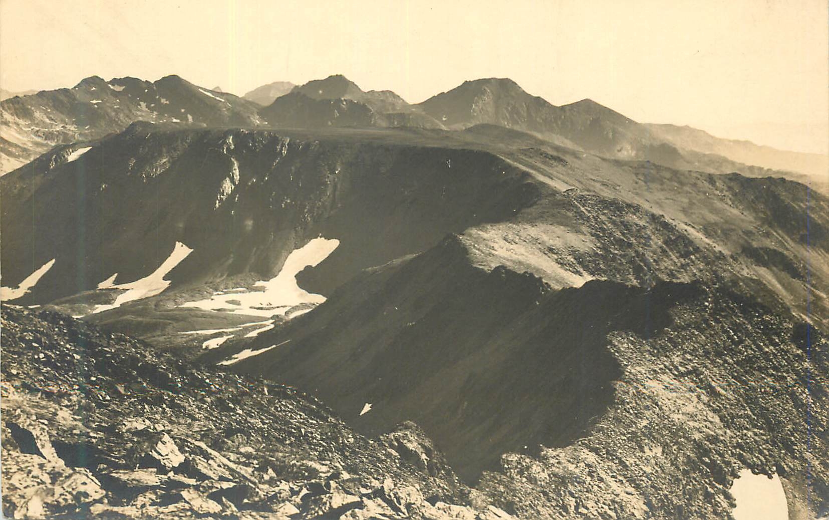 CARTE PHOTO Panorama de Carlitte