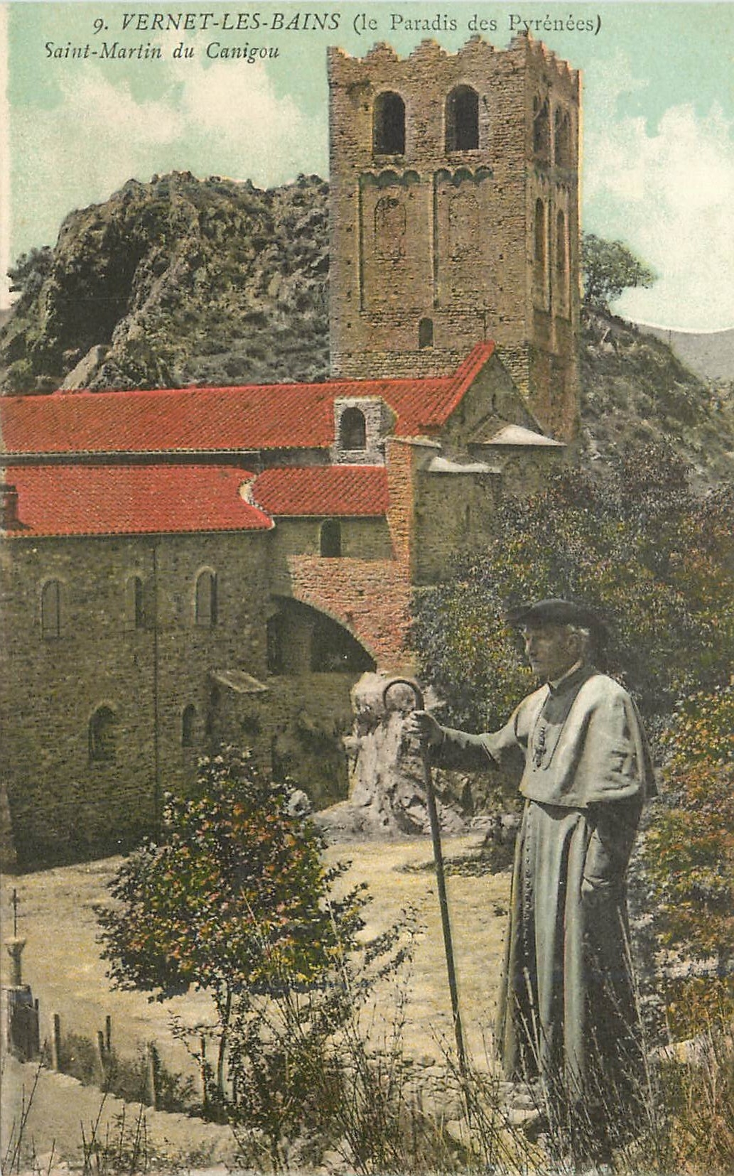 CPA Vernet les Bains (Le Paradis des Pyrenees) Saint Martin du Canigou