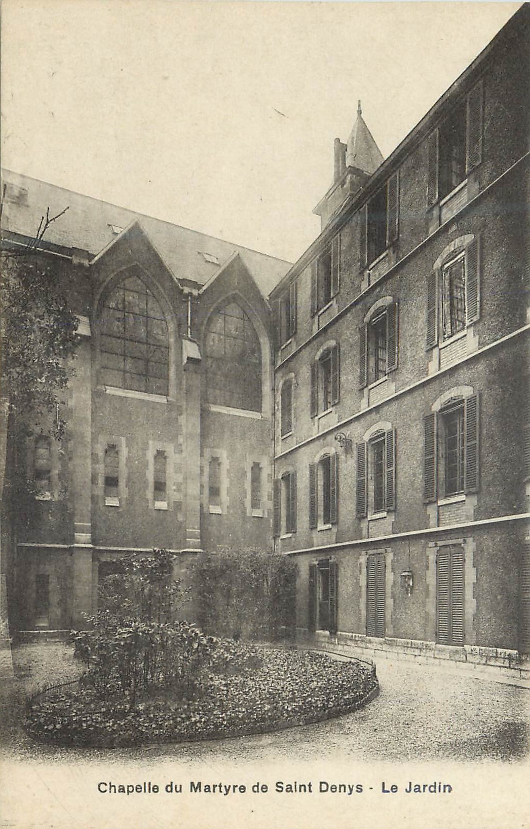 Chapelle du Martyre de Saint Denys - Le Jardin — Éditeur : Bruguer frères & Run Thénard, Paris