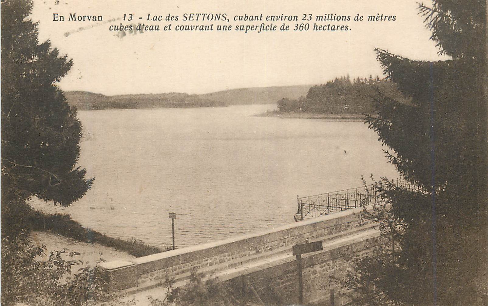 See der SETTONS — In Morvan — A. Duciel, Verlag, Santieu