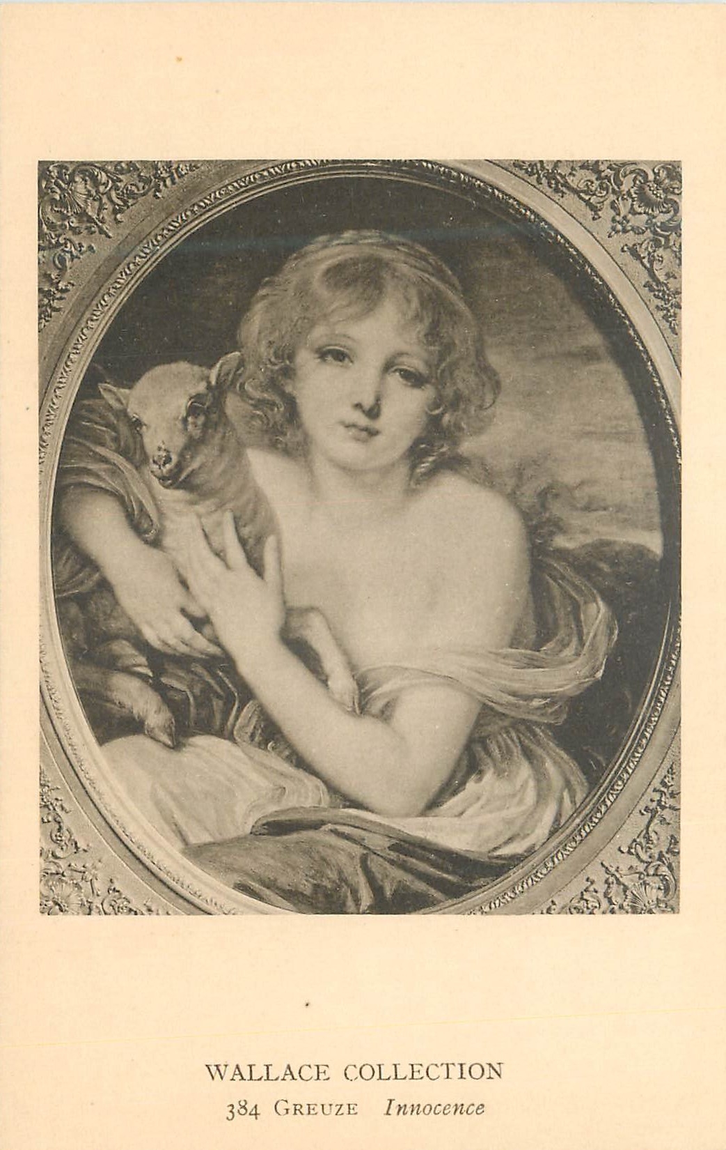 CPA Wallace Collection Greuze Innoncence