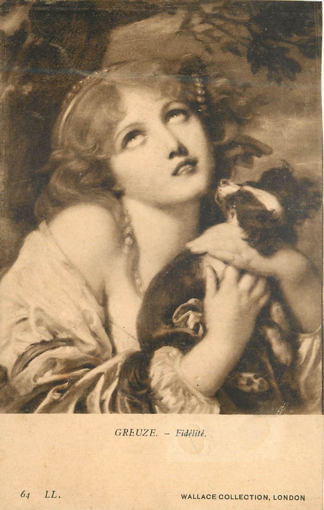 CPA Greuze Fidelite Wallace Collection London