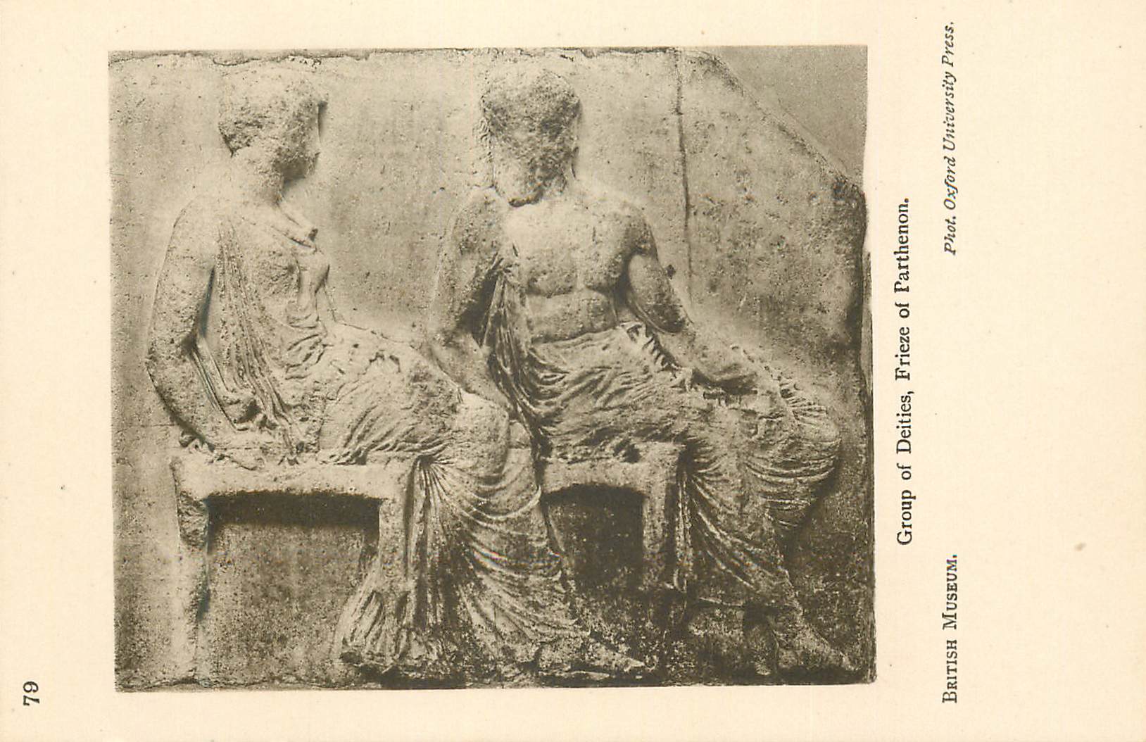 CPA Group of Dieties Frieze of Parthenon British Museum