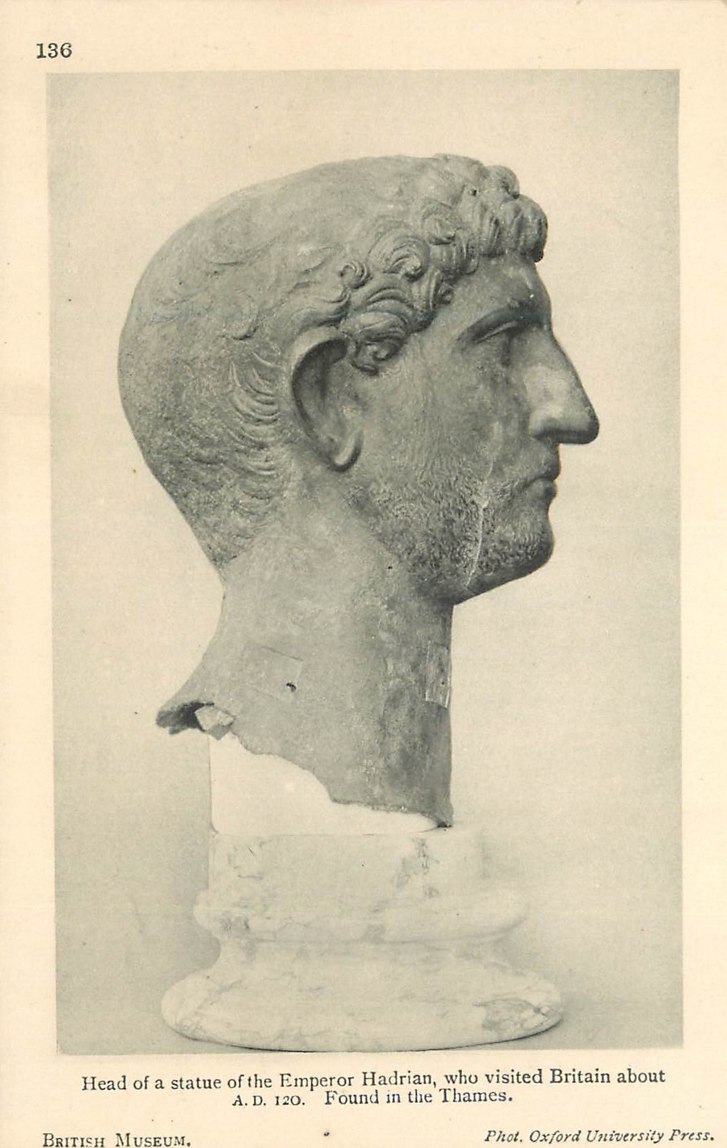 CPA Head of a Statue of the Emperor British Museum